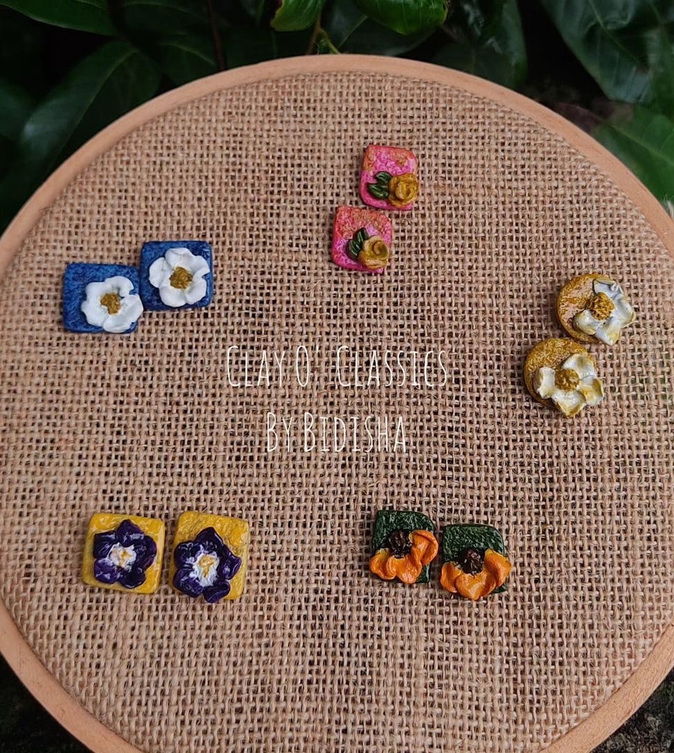 Floral Earpieces